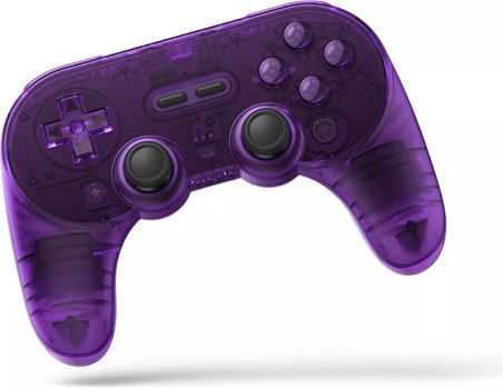 8Bitdo Pro 2 Wireless Gamepad for Android / PC / Switch Clear Purple