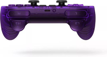 8Bitdo Pro 2 Wireless Gamepad for Android / PC / Switch Clear Purple