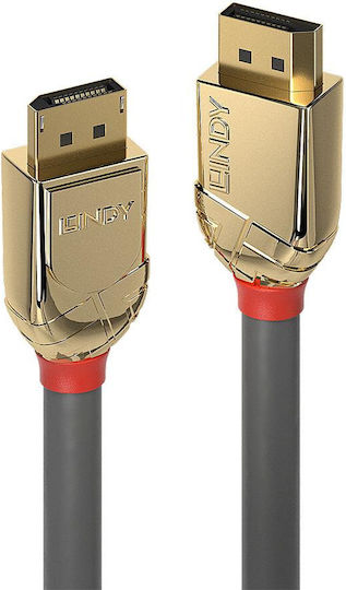 Lindy Cable DisplayPort male - DisplayPort male 10m Μαύρο (36296)