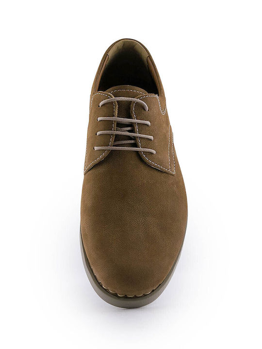 Men's Leather Casual Shoes Tabac Brown