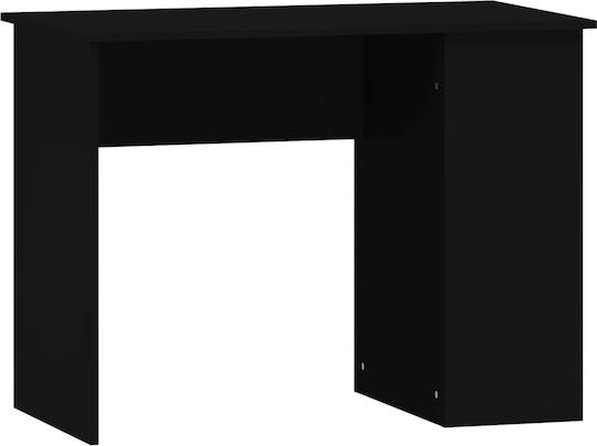 Дървено Черно Бюро 100x55x75см