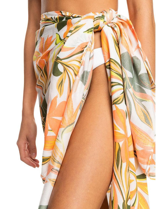 Roxy Cool Lovely Sarong Pink Women's Pareo Floral