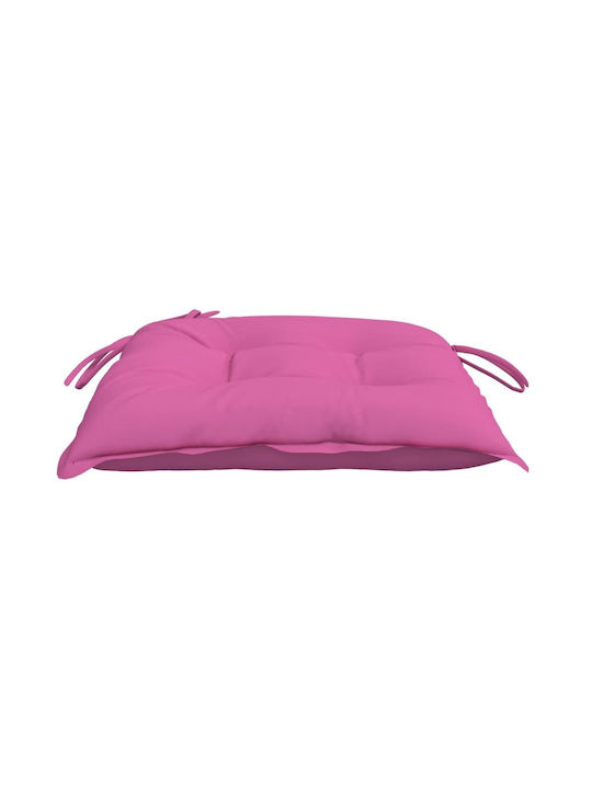 vidaXL Garden Chair Cushion Green 4 Pieces 50x50cm