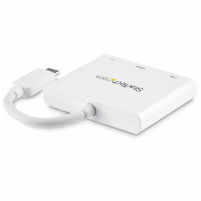 StarTech USB-C Stație de andocare cu HDMI 4K PD Alb (CDP2HDUACPW)