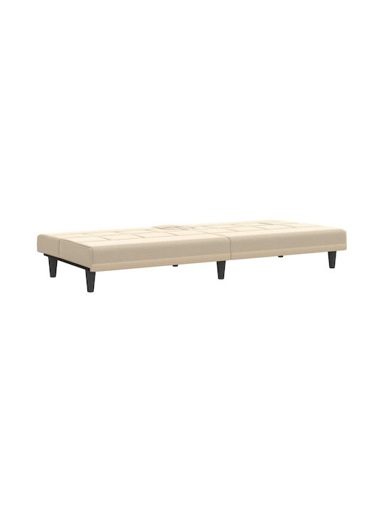 Canapea Cu Trei Locuri Pat Ecru 200x89x70cm