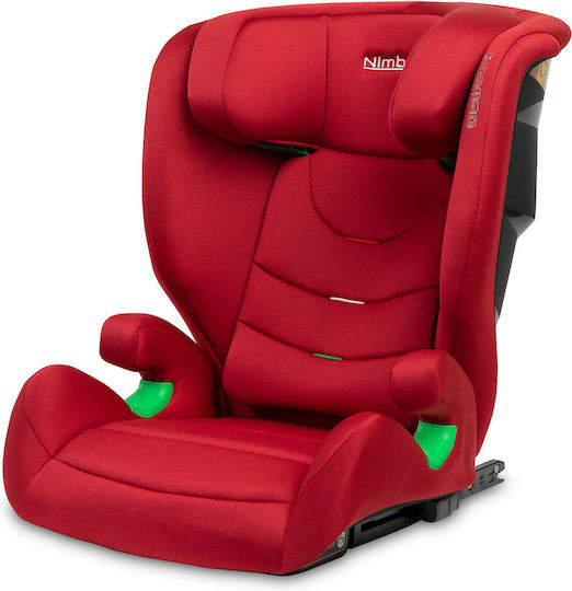 Caretero Nimbus Autositz High-back Booster i-Size mit Isofix Red