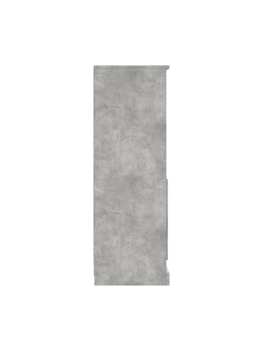 Шкаф Офис в сив цвят, 36x35.5x103.5см