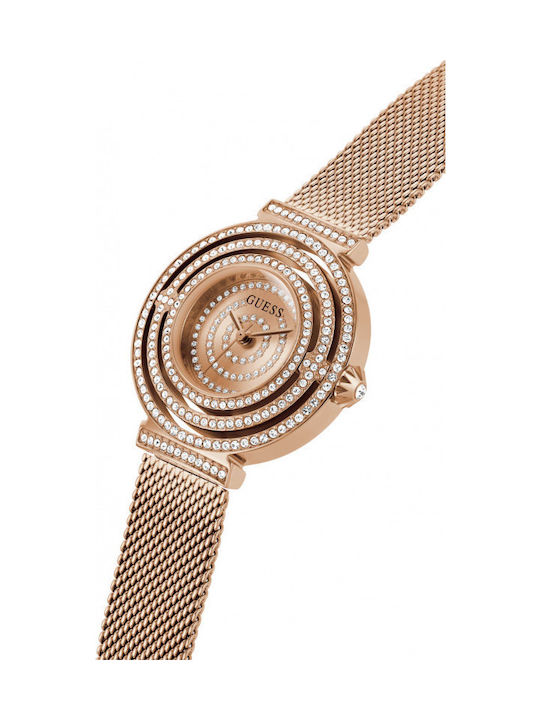 Guess Dream Ceas de Damă cu Rose Gold Brățară Metalică