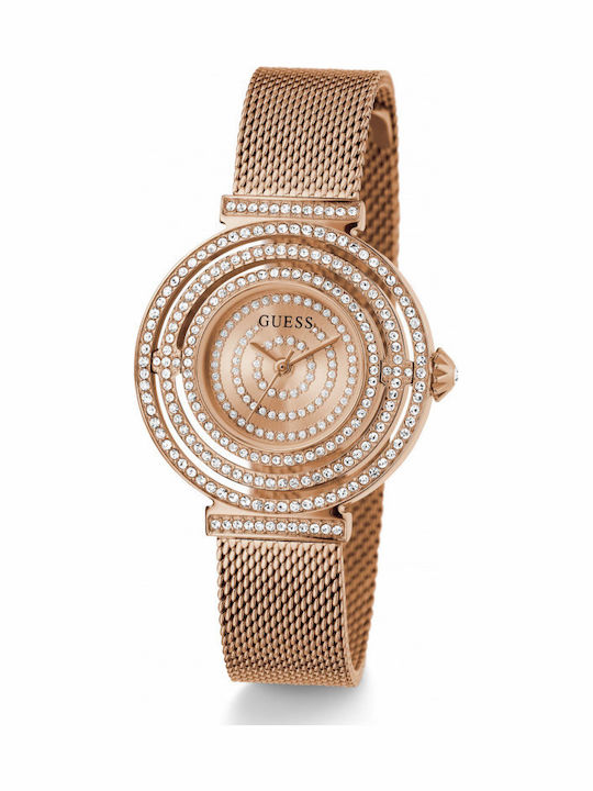 Guess Dream Ceas de Damă cu Rose Gold Brățară Metalică