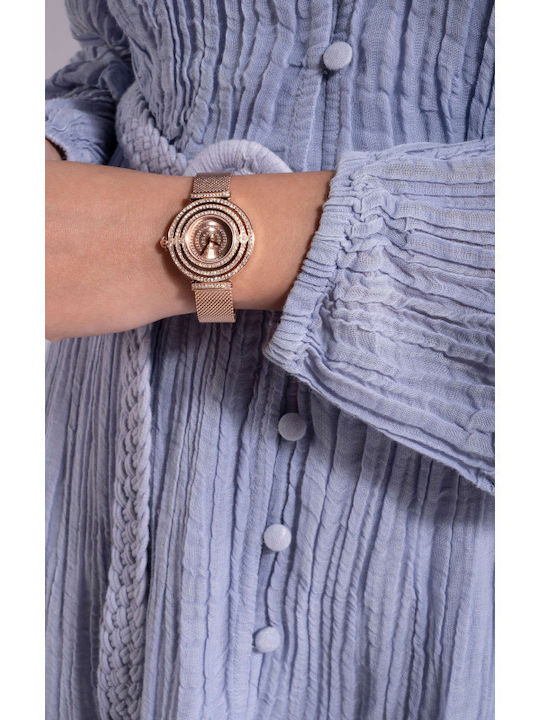 Guess Dream Ceas de Damă cu Rose Gold Brățară Metalică
