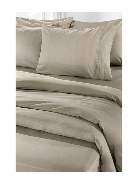 Guy Laroche Color Plus Single Cotton Duvet Cover 165x225