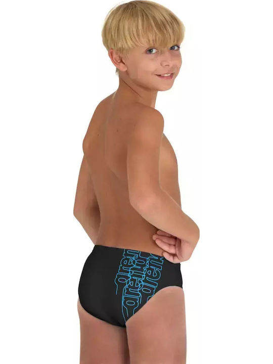 Arena Kinder Badeanzug Badeslips Schwarz