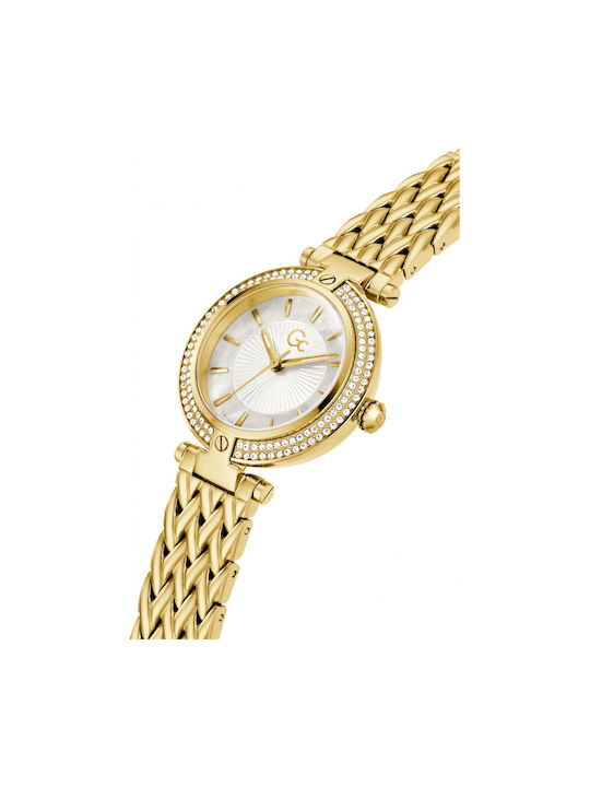 GC Watches Vogue Watch with Gold Metal Bracelet