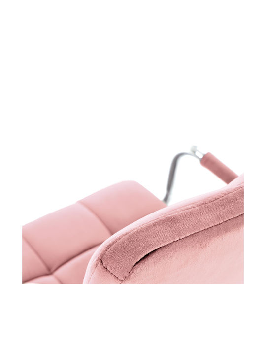Desk Chair Gonzo 4 with Armrests Pink 60x53x105cm