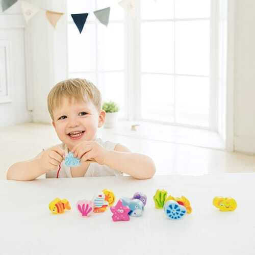 Classic World Lacing Toy Under the Sea made of Wood for 18++ Months