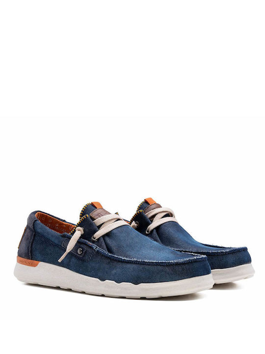 Replay Men's Moccasins Blue GMM11.003.C0002T-0040