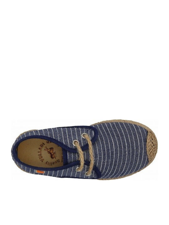 Kids Espradrilles with Laces Blue