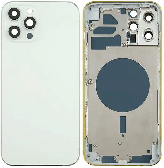 Καπάκι Μπαταρίας Πίσω Apple Λευκό Λευκό για iPhone 13 Pro Max
