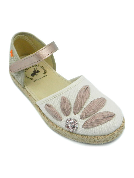 Kids Espradrilles with Hoop & Loop Closure Multicolour