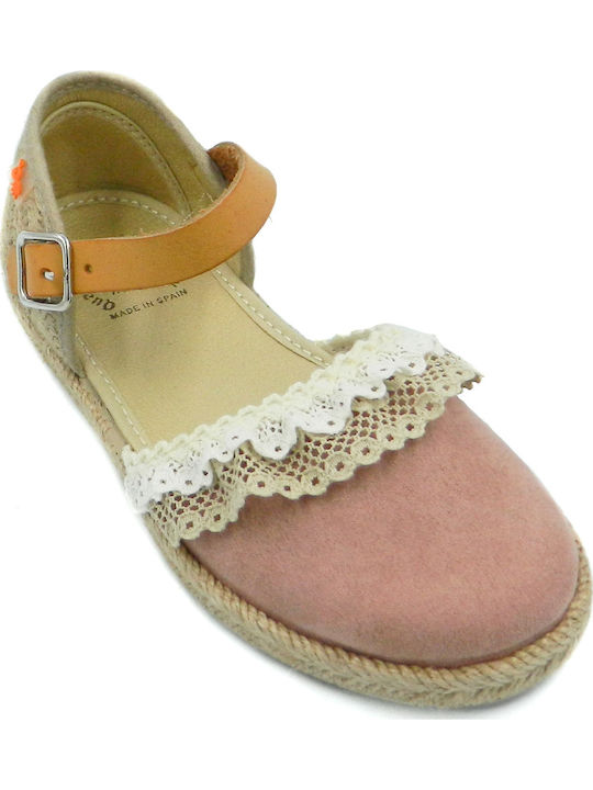 Kids Espradrilles with Adjustable Metal Clasp Multicolour