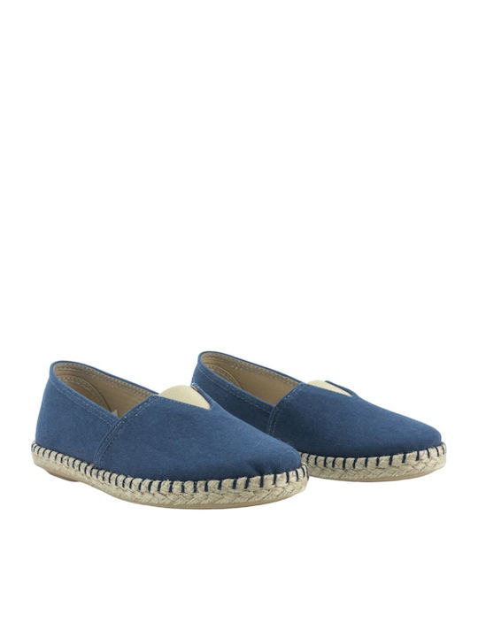 Women's Fabric Espadrilles Blue