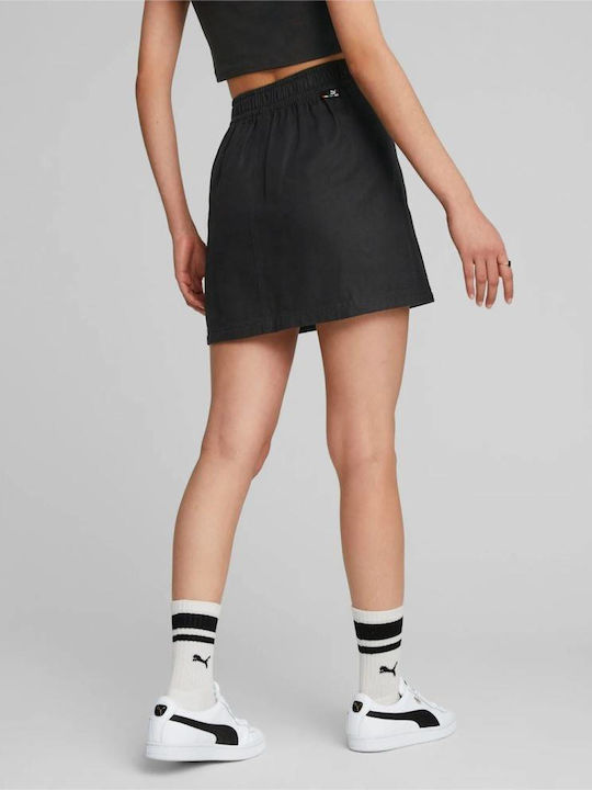 Puma High Waist Mini Envelope Skirt in Black color