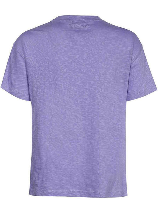 Emporio Armani Damen T-shirt Lila