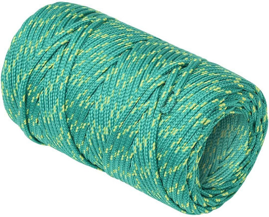 vidaXL Σnur Tricotat 2mm Polipropilenă 5.4kg Green