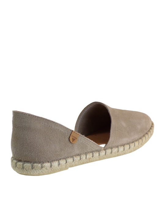 111289 Women's Leather Espadrilles Pouro
