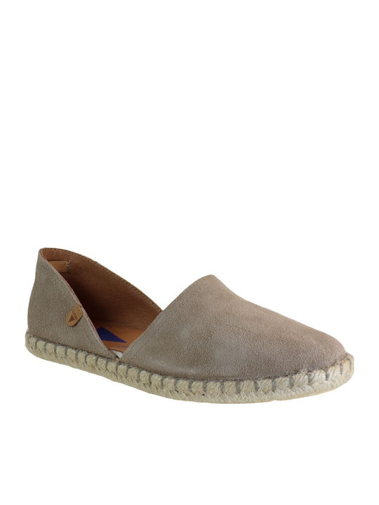 111289 Women's Leather Espadrilles Pouro