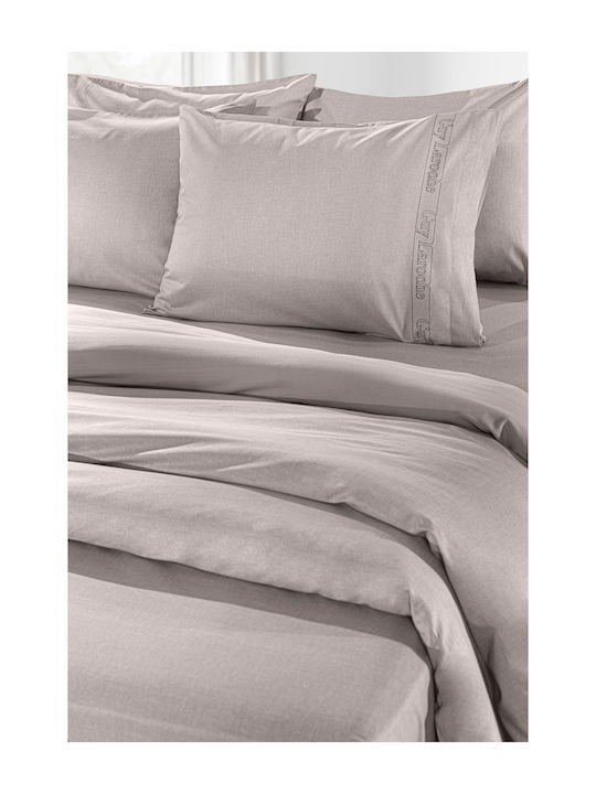 Guy Laroche Sheet Double 200x265cm. Color Plus Beige