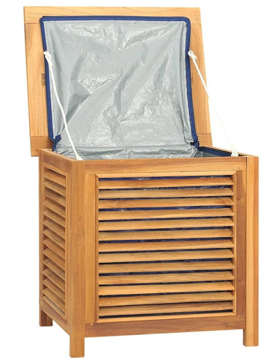 vidaXL Wooden Outdoor Storage Box Brown 60x50x58cm