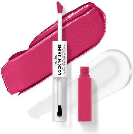 Wet n Wild Megalast Lock n Shine Lipstick & Gloss Lipstick Irresistible 8ml