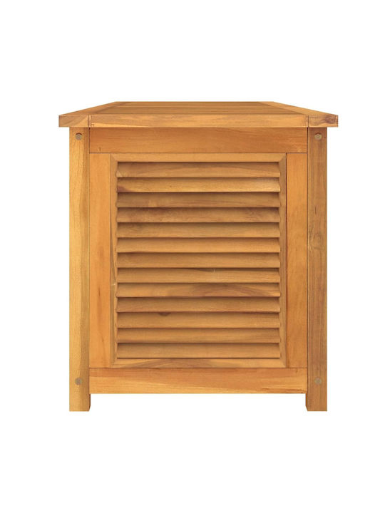 vidaXL Wooden Outdoor Storage Box Brown 175x50x53cm