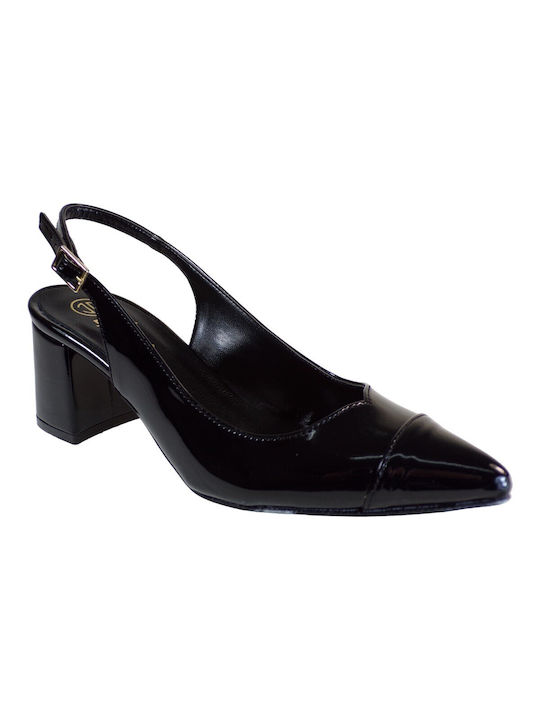 Katia Shoes Women's Shoes Pumps 16-5089 Black patent leather katia skoes 16-5089 mauro