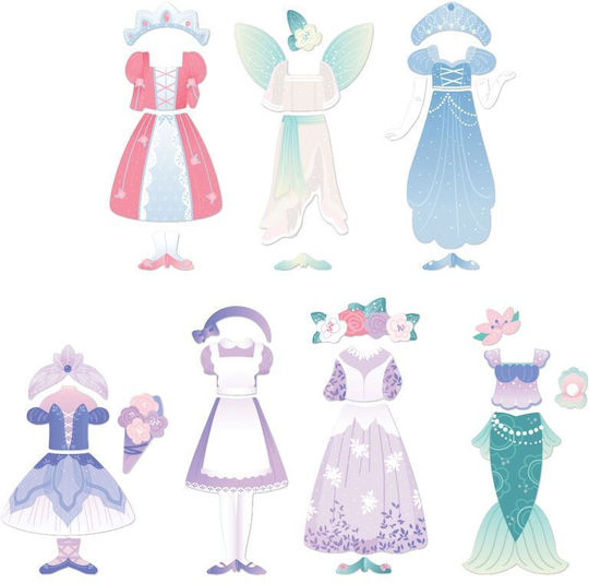 Stephen Joseph Magnetic Construction & Building Toys Dress Up Doll Mermaid for Children Aged 3+