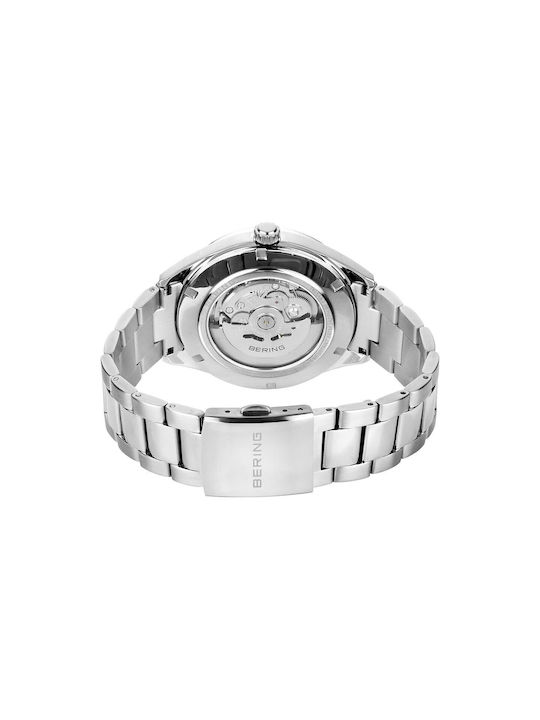 Bering Time Uhr Automatisch mit Silber Metallarmband