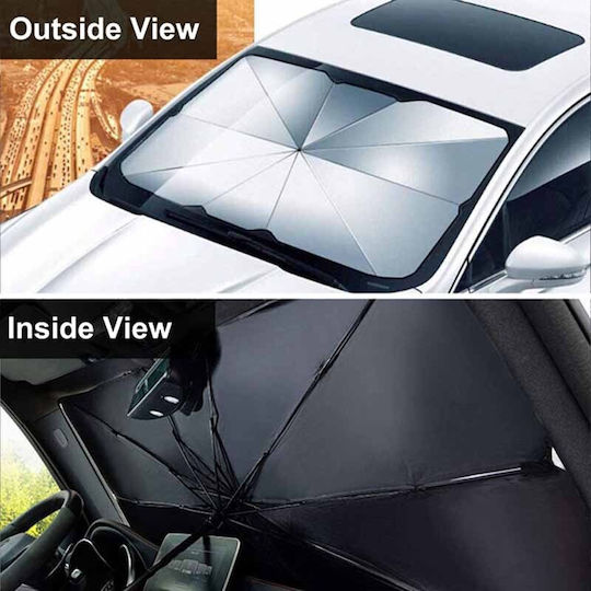 Feral Internal Car Windshield Sunshade Umbrella 140x79cm