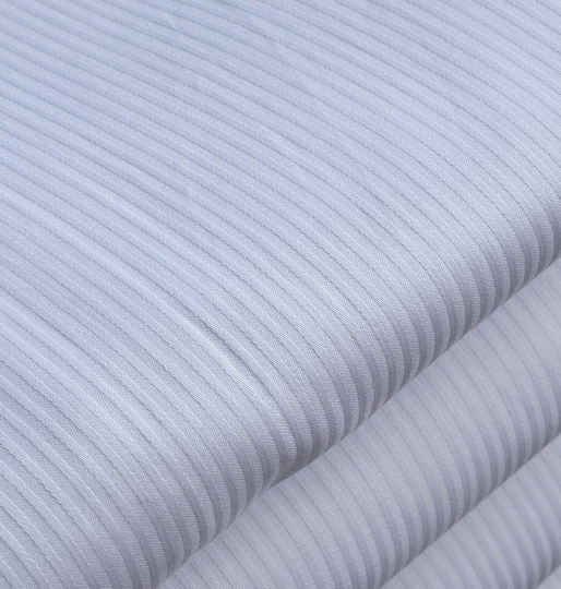 Blanc de Blanc Hotel-Bettbezug 100% Baumwolle Gestreift 240TC 240x260cm