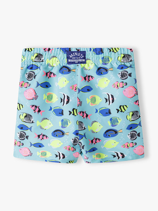 Minoti Kinder Badeanzug Badeshorts Türkis