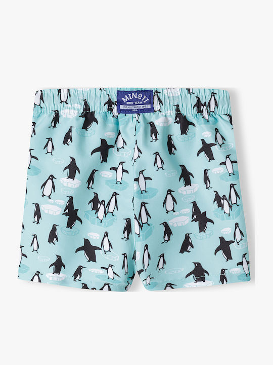 Minoti Kinder Badeanzug Badeshorts Türkis
