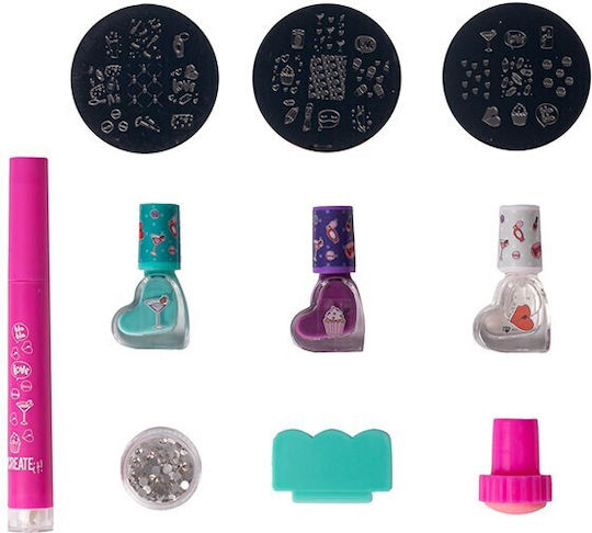 Canenco Create It! Nail Polish Decoration Stampy Set Manikürspiel