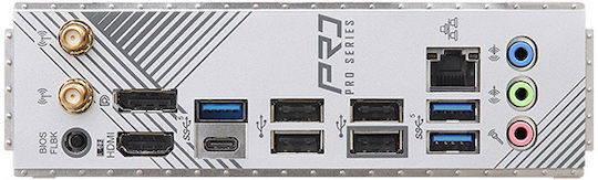 ASRock A620M Pro RS WiFi Дънна платка Micro ATX с AMD AM5 Сокет