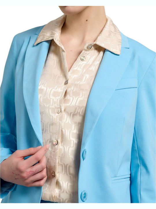 Passager Damen Blazer Hellblau