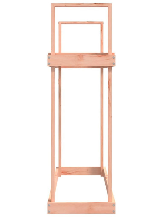 vidaXL Hölzernes Box Holzlagerung 110x35x108.5cm Braun