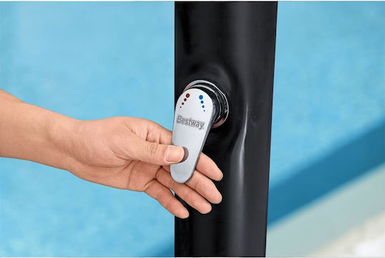 Bestway Solar Flow Pool Shower 60x60cm Black