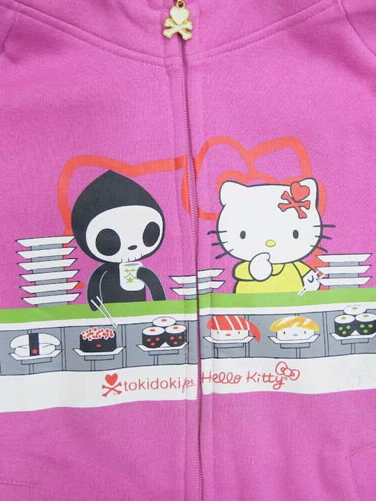 Tokidoki Kinder-Sweatjacke mit Kapuze Rosa