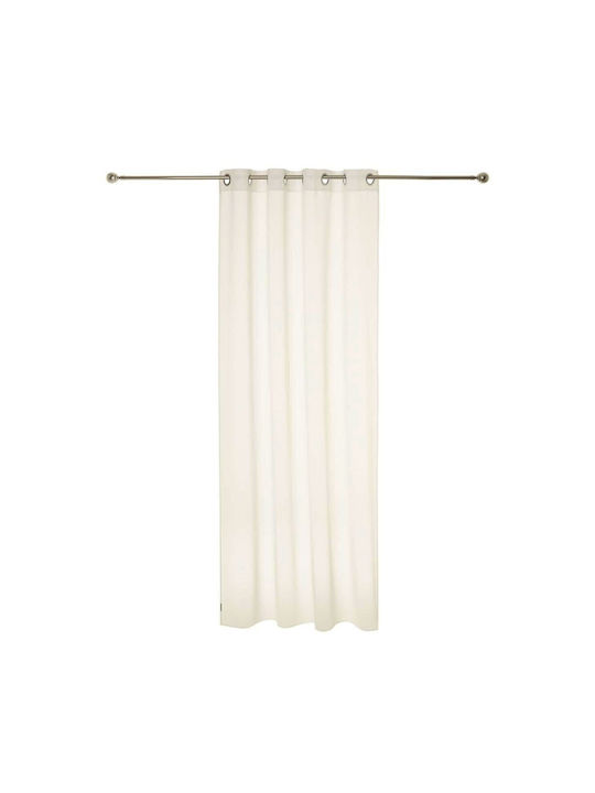 Atmosphera Curtain with Ecru Grommets 140x240cm