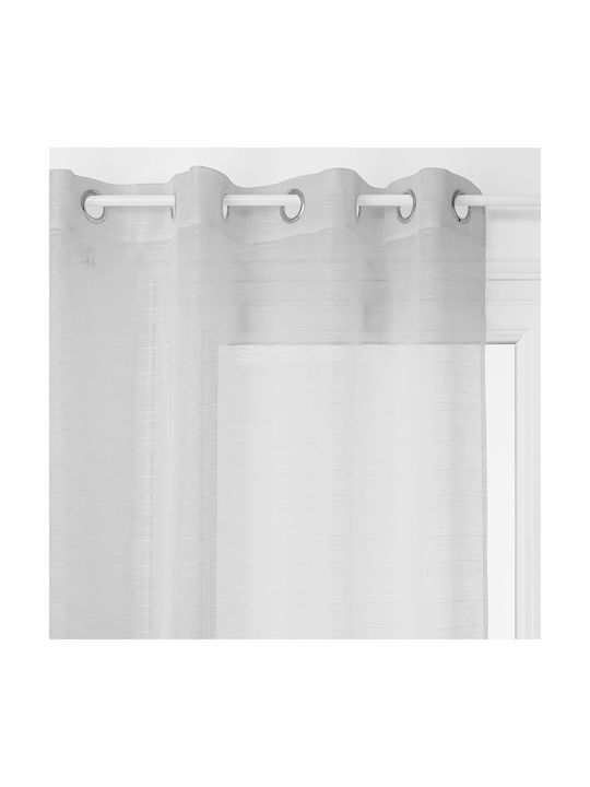 Atmosphera Vorhang mit Grommets Louis Grau 140x240cm