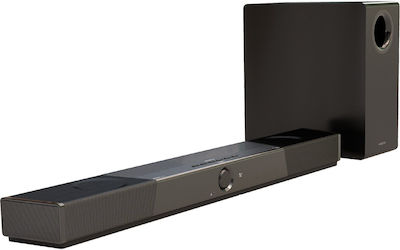 Creative SXFI Carrier Soundbar 450W 2.1 με Ασύρματο Subwoofer και Τηλεχειριστήριο Μαύρο